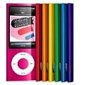 GadgetinBox® - 8GB MP4 PAYER 5TH GEN WITH FM RADIO AND VIDEO CAMERA & 30 PIN IPOD DOCK CONNECTOR - COLOURS AVAILABLE - BLUE, BLACK, PURPLE, SILVER, RED, PINK