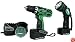 Hitachi DS14DVF3 14.4-volt Ni-Cad 3/8-inch Cordless Drill/Driver Kit