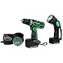 Hitachi DS14DVF3 14.4-volt Ni-Cad 3/8-inch Cordless Drill/Driver Kit