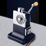 El Casco Vintage Pencil Sharpener Black & Chrome