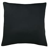 Review Elite  / Solid-Color Pillow - Black (18x18