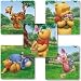 25 Playful Pooh Disney Stickers Party Favors