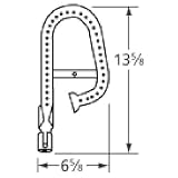 Curved Pipe Stainless Steel Burner