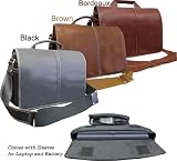 Lagacy Leather Woody Messenger Bag (1834-025)