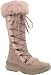 Bearpaw Women's Suede & Rabbit Fur Boots - Style 499 Pasador (10, Sand)