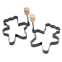 Norpro Nonstick Bear Pancake and Egg Rings - 2/CD