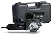 DUALSAW TwinCut Counter Rotating Saw CS 450 w Laser, Case, Vacuum Attachment