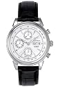 Accutron Men's Gemini Automatic Chronograph Leather Watch #26C01