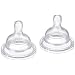 Philips Avent SCF633/27 - 2 x Dreiloch-Sauger - mittlerer Nahrungsfluss