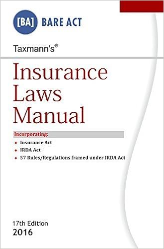Insurance Laws Manual Paperback – 2016