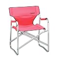 Coleman Portable Deck Chair - Red/ Graphite