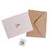 Generic 30 Sets Retro Christmas Garland Painted Greeting Card with Envelopes RS.960.00