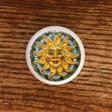 TALAVERA MEXICAN ART SUN #2 DRAWER PULLS KNOBS