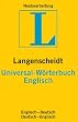 Langenscheidts Universal-W�rterbuch, Englisch