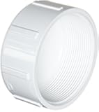 Spears 448 Series PVC Pipe Fitting, Cap, Schedule 40, NPT Female