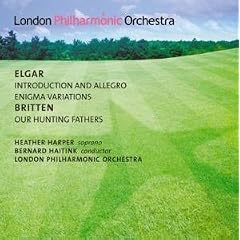 Elgar - Introduction and Allegro; Enigma Variations; Britten - Our Hunting Fathers