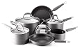KitchenAid Gourmet Essentials 10-Piece Hard-Anodized Cookware Set