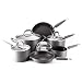 KitchenAid 80297 Gourmet Essentials 10-Piece Nonstick Hard-Anodized Cookware Set