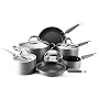 KitchenAid Gourmet Essentials 10-Piece Nonstick Hard-Anodized Cookware Set