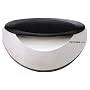 Pedrini Black and Satin Stainless-Steel 6-Inch Mezzaluna Chopper