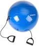 Pilates 65cm Core Ball Combo, with Upper Body Work Out Bands, Video and Poster