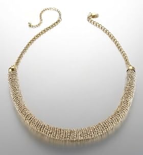 Coil Bauble Bead Collar Necklace