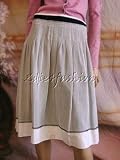 $395 DKNY DONNA KARAN Muslin Layer A-Line Full Skirt 2