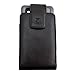 CASE123 MPS XXL Elite Oversized Genuine Leather Holster with Swivel Belt Clip for use with Apple iPhone 5 Rugged Waterproof Cases (Otterbox Armor Series, Lifeproof)
