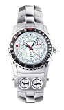 Chase-Durer Mens Trident FCX 2 Alarm Chronograph White Dial Watch #220.9WW6-BR21