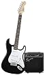 Squier by Fender Stop Dreaming-Start Playing Set: SE Special w/ Squier by Fender SP10 Amplifier, Black