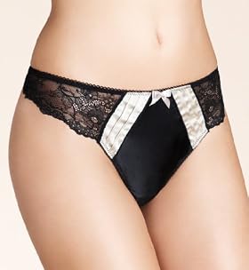 Autograph Silk Blend Pleated Thong Autograph Silk Blend Pleated Thong