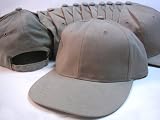 12 New Plain Khaki Buckle Golf Wholesale Hats