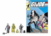 GI Joe Scrap Iron Serpentor and Firefly Comic 3 pack