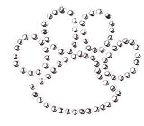 Clear Jeweled Spirit Marks Paw Print