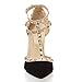 Womens 27-ADORA64 Pointy Toe T Strap High Heel Stiletto Pump Shoes