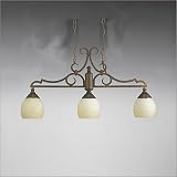 Progress - Three Light Chandelier - Forged Black