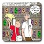 Rich Diesslins Funny Relationships Cartoons - Nerd Dating and Lava Lamps - Light Switch Covers - double toggle switch
