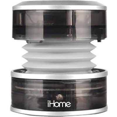 iHome iHM60GT Rechargeable Mini Speaker (Gray Translucent)