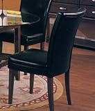 Black Soho Dining Table Parson Chairs