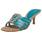 GUESS Women's Marvelous Mutli Strap Mid Heel Sandal