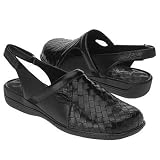 Softwalk Women's Santa Cruz (Black Leather 11.0 W)