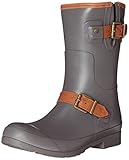 Sperry Top-Sider Women's Walker Fog Rain Boot, Charcoal, 8 M US