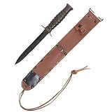 U.S. WWII M3 Fighting Knife & M6 Leather Scabbard