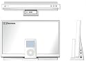 Emerson Audio Sound wall with NXT Flat Panel Speaker