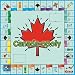 CANADA IN-A-BOX Monopoly Style Board Game