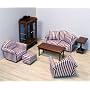 Melissa & Doug Deluxe Doll-House Furniture- Living Room Set