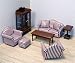 MELISSA & DOUG DOLLHOUSE FURNITURE - LIVING ROOM SET