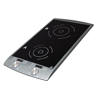 Silver style 000187 Table de cuisson &agrave; induction posable 2 feux