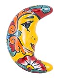 Small Mexican Talavera Moon - MC*
