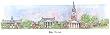 Wake Forest University - Collegiate Colors - 5" x 13" Framed Prints